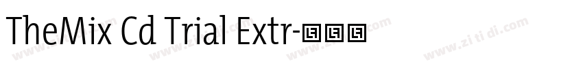 TheMix Cd Trial Extr字体转换